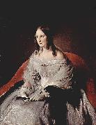 Francesco Hayez Portrat der Prinzessin di Sant Antimo oil painting on canvas